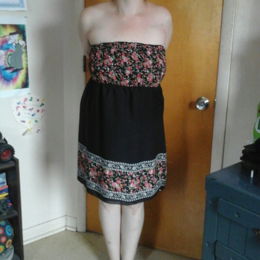Reversible mini dress